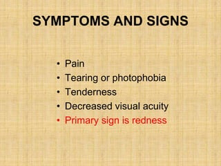 Decreases Visual Sign SCLERA.ppt