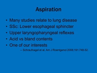 Scleroderma Interstitial Lung Diseases - What they are and what's new ...