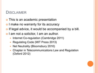SCL Marsden Introduction to Internet Law | PPT