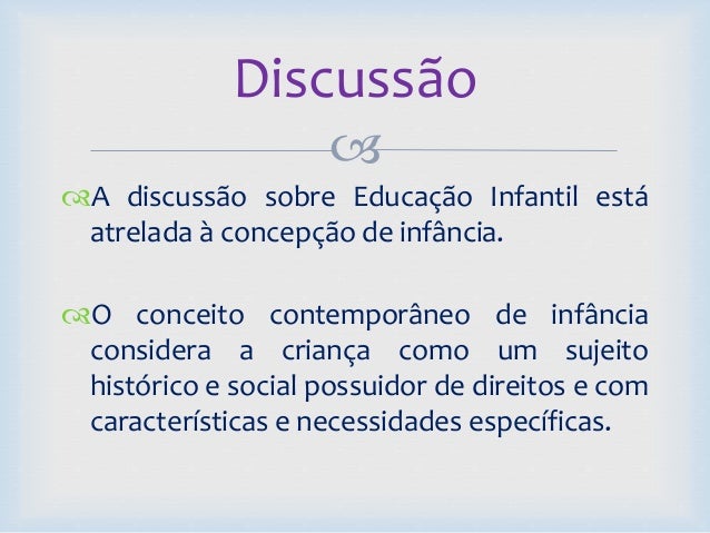 O que diz a ldb sobre educação infantil O que diz a ldb sobre educação infantil