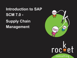 Create opportunities for cost savings and efficiency gains The seminar will provide an insight into how the components of SAP’s SCM supply chain products can:Drive efficiency