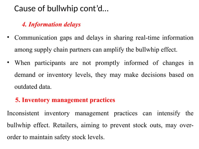 Supply chain for initial understanding of suject | PPTX