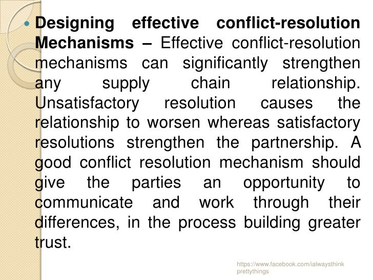 Supply Chain Management Coordination.