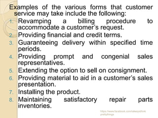 Congenial Example Supply Chain Management, Demand and Customer Service | PPTX
