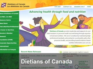 Dietians of Canada 