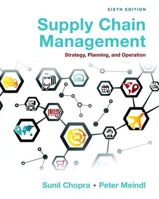 Supply Chain Management Sunil Chopra SCM | PDF