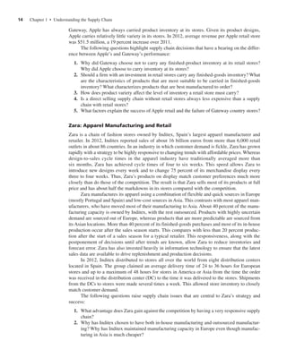 Supply Chain Management Sunil Chopra SCM | PDF