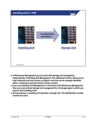 Sap Strorage Unit Management Scm660 handling-unit-management | PDF