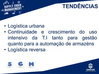 APLICAÇÕES DA T.I
• Comunicação eletrônica: troca eletrônica de informação
entre duas ou mais partes.
• Intermediação eletrônica: disponibilização de
informação de fornecedores para clientes e vice-versa(EDI).
• Integração eletrônica: permite que todos os participantes
da cadeia de suprimentos estejam conectados
eletronicamente.
A TI pode ser utilizada para eliminar canais intermediários e
ligar diretamente os clientes finais, simplificando a
complexidade dos produtos
 