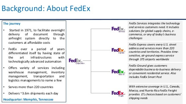 fedex supply chain management fedex supply chain