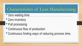 Scm Lean SCM LEAN Avinash Kumar BBA friend of pptx | PPTX