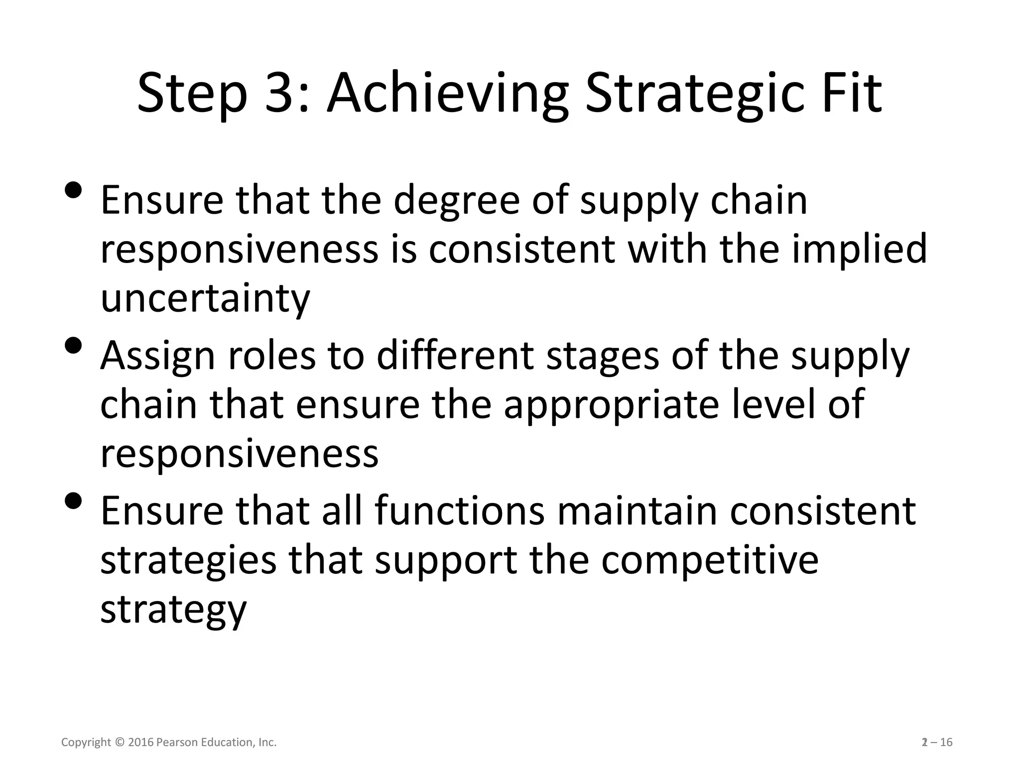 Supply Chain Management lesson 2 | PPTX