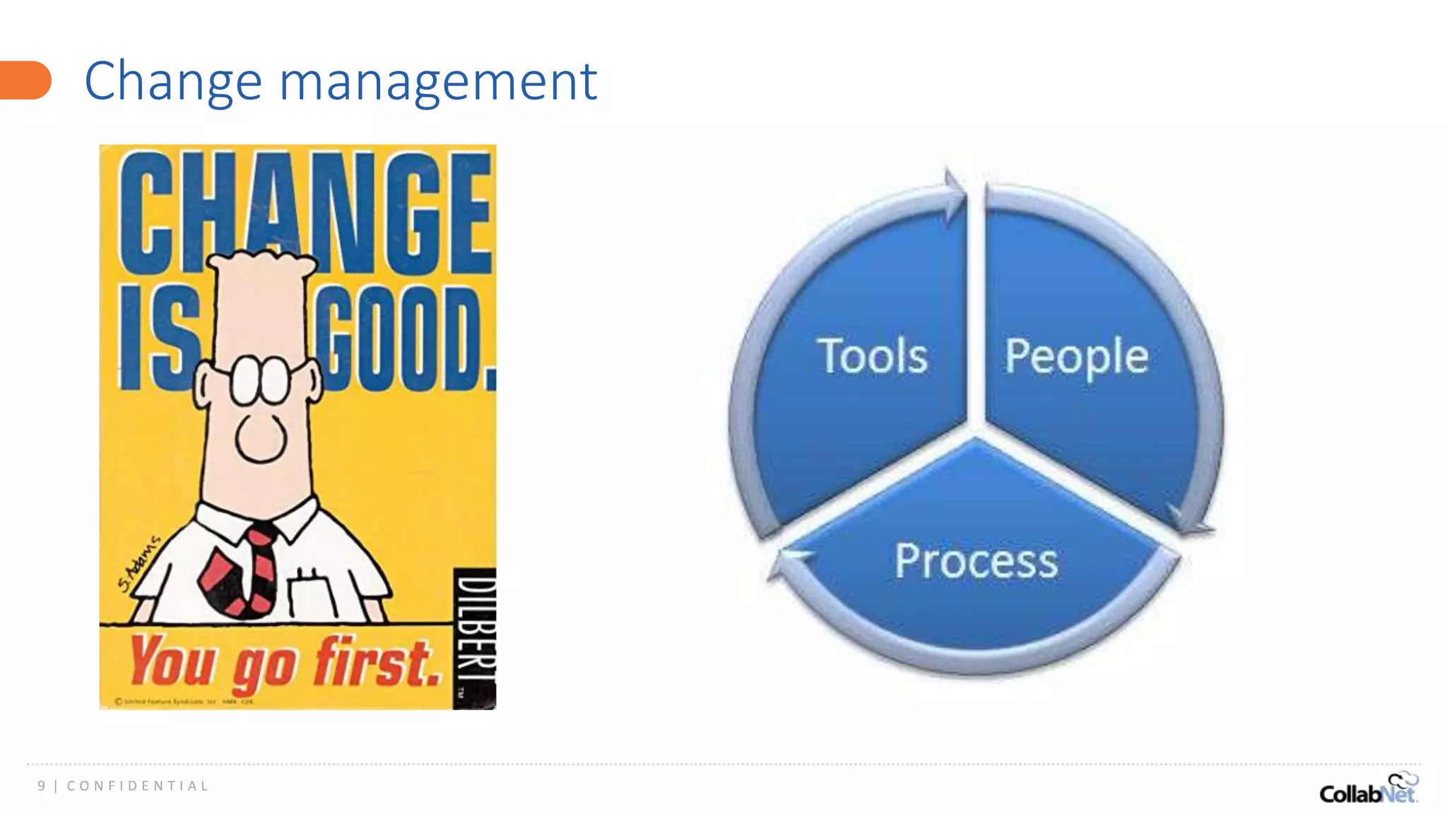 9 | C O N F I D E N T I A L
Change management
 