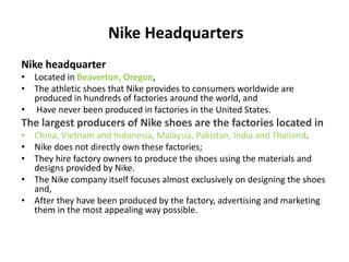 Supply of Nike shoes | PPT