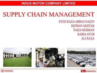 INDUS MOTOR COMPANY LIMITED
 