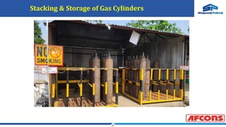 27
Stacking & Storage of Gas Cylinders
 