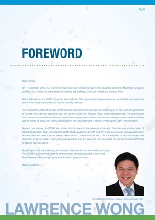 Standard Chartered Marathon 2013 Event Handbook | PDF