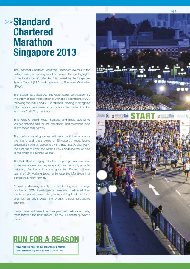Standard Chartered Marathon 2013 Event Handbook