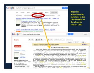 Report on
manufacturing
industries in the
United States at
the eleventh
census: 1890
 