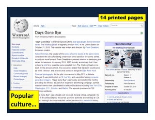 14 printed pages
Popular
culture…
 