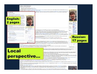 Russian:
English:
2 pages
Local
perspective…
Russian:
17 pages
 