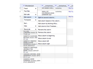 Scoda openrefine-directordata