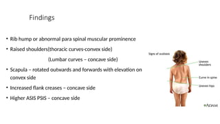 scoliosis and kyphosis diagnosis and treatment | PPTX