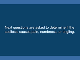 Failure Of Separation Of Vertebrae
During development, the spine initially forms
as a single tissue which later divides into
segments that develop into the vertebrae. If
the segments fail to separate it results in
partial or complete fusion of two or more
vertebrae. The un-segmented bar prevents
the spine from growing straight and results
in a spinal curve.
 