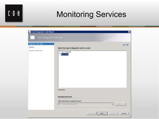 Monitoring Services
 