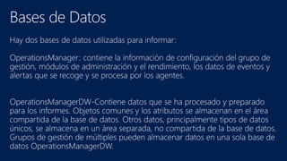 Data Warehouse and Reporting in System Center Operation Manager 2012 R2