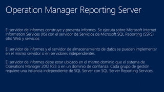 Data Warehouse and Reporting in System Center Operation Manager 2012 R2