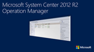 Data Warehouse and Reporting in System Center Operation Manager 2012 R2