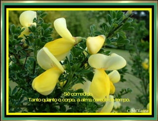 Sê comedido.  Tanto quanto o corpo, a alma carece de tempo. 