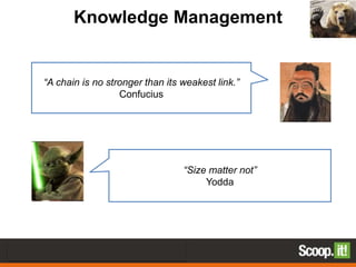 #SCMW2014 - Knowledge Sharing - Marc Rougier