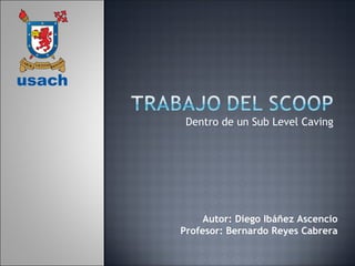 Dentro de un Sub Level Caving




     Autor: Diego Ibáñez Ascencio
Profesor: Bernardo Reyes Cabrera
 