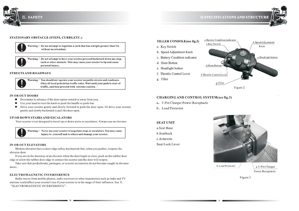 Scooter 3331 owner's manual