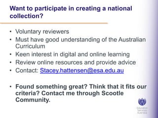 Scootle supporting teachers to implement the Australian Curriculum 