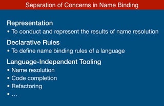 Scope Graphs: A fresh look at name binding in programming languages | PDF