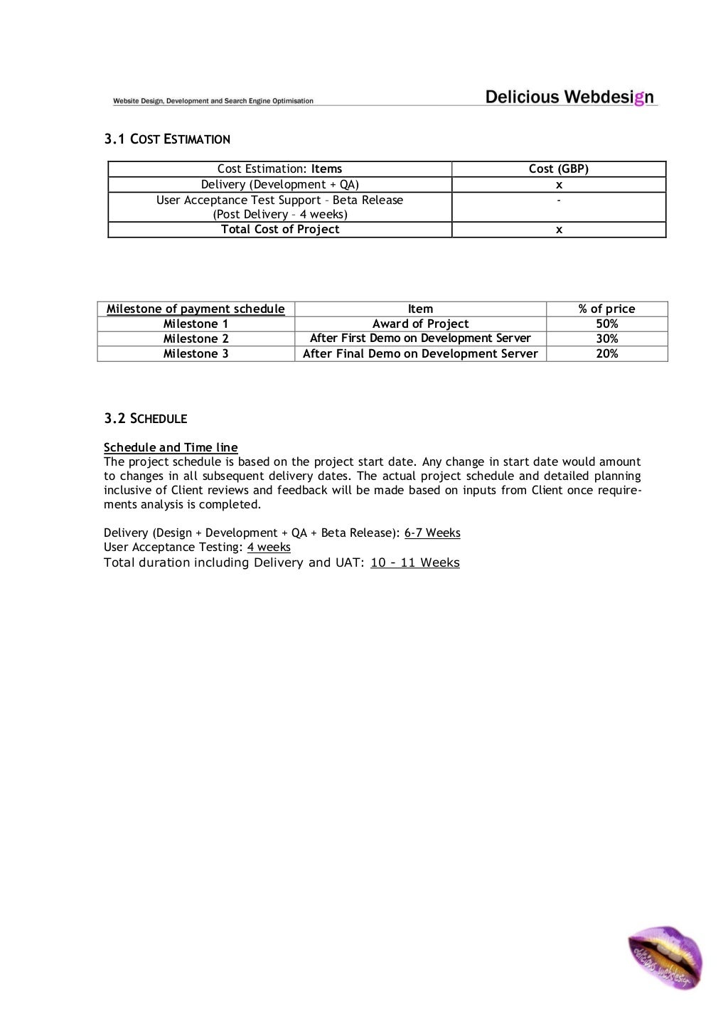 Proposal authorisation form picture