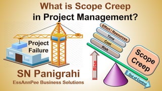 What is Scope Creep  in Project Management? By SN Panigrahi