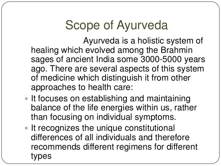 Scope of ayurveda ayurveda ayurveda foods ayurveda health kerala…