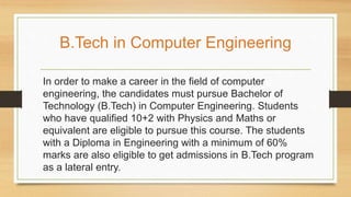 Scope of Computer Engineering - Avantika University | PPTX