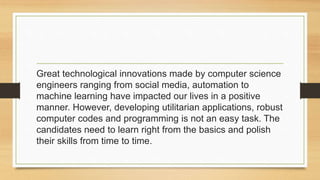 Scope of Computer Engineering after 4 Years - Avantika University | PPTX