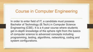 Scope of Computer Engineering after 4 Years - Avantika University | PPT