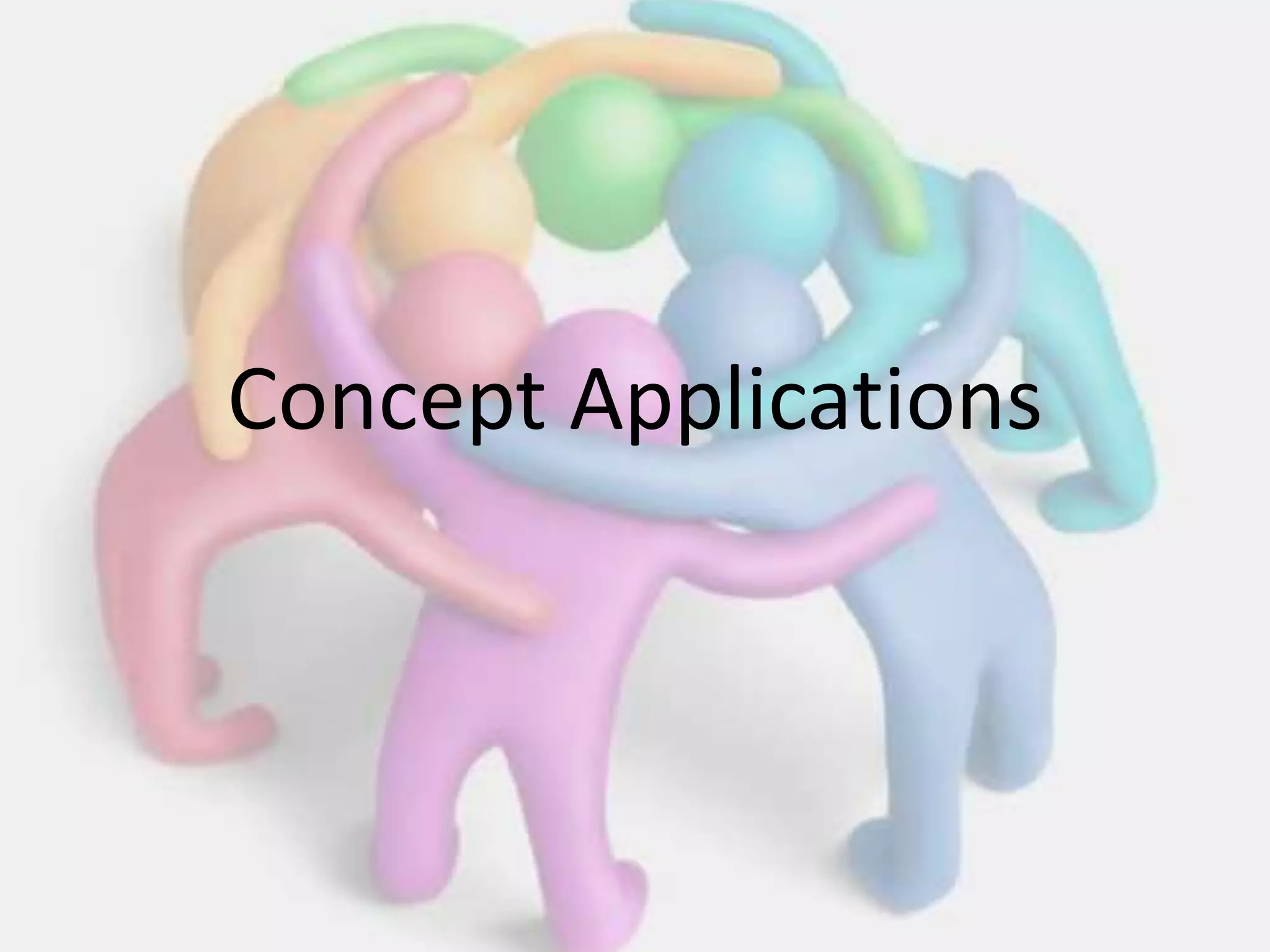 Concept Applications
 