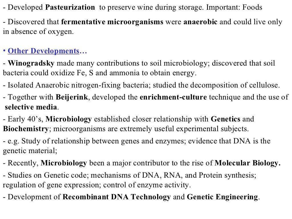 Scope Of Microbiology