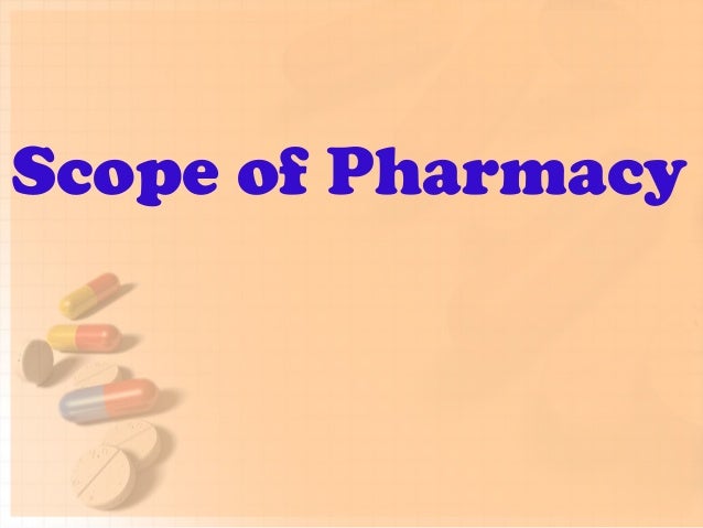 essay on scope of pharmacy