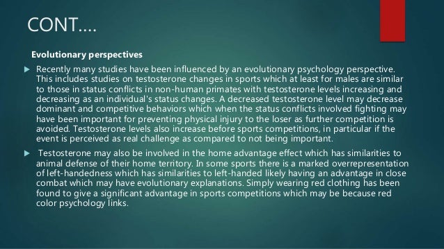 Scope Of Sport Psychology