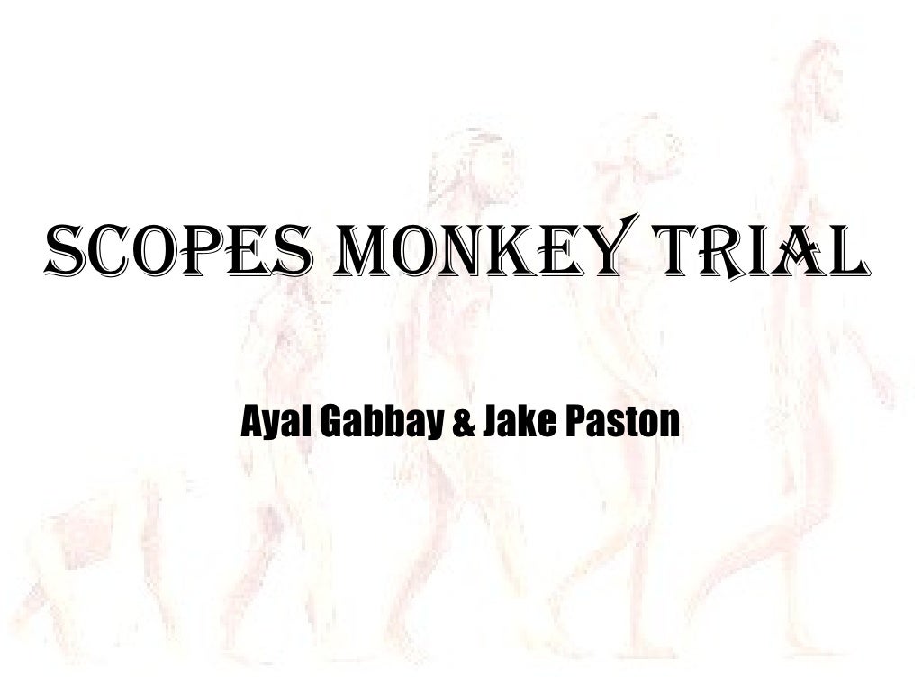 Scopes Monkey Trial