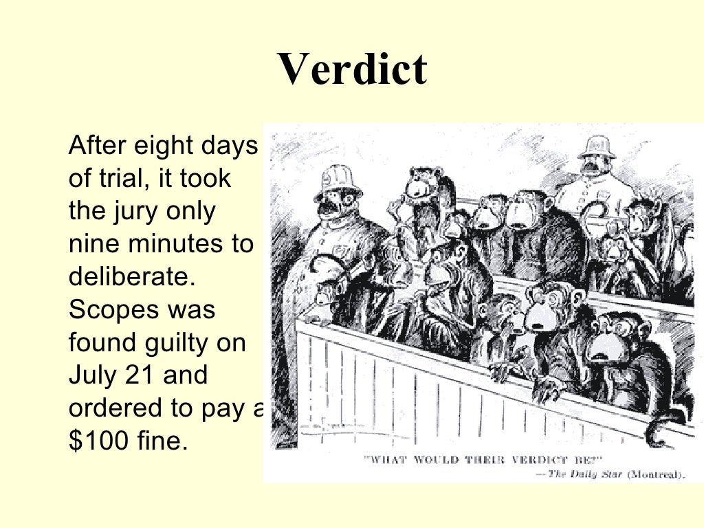 Scopes Monkey Trial